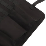 2PCS Auto Seat Organizer Oxford Cloth Waterproof Easy Cleaning Odor Free Backseat Car Organizer Black