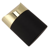 Desktop Trash Can Stainless Steel Household Mini Trash Basket Clamshell Paper Basket with Gold Lid