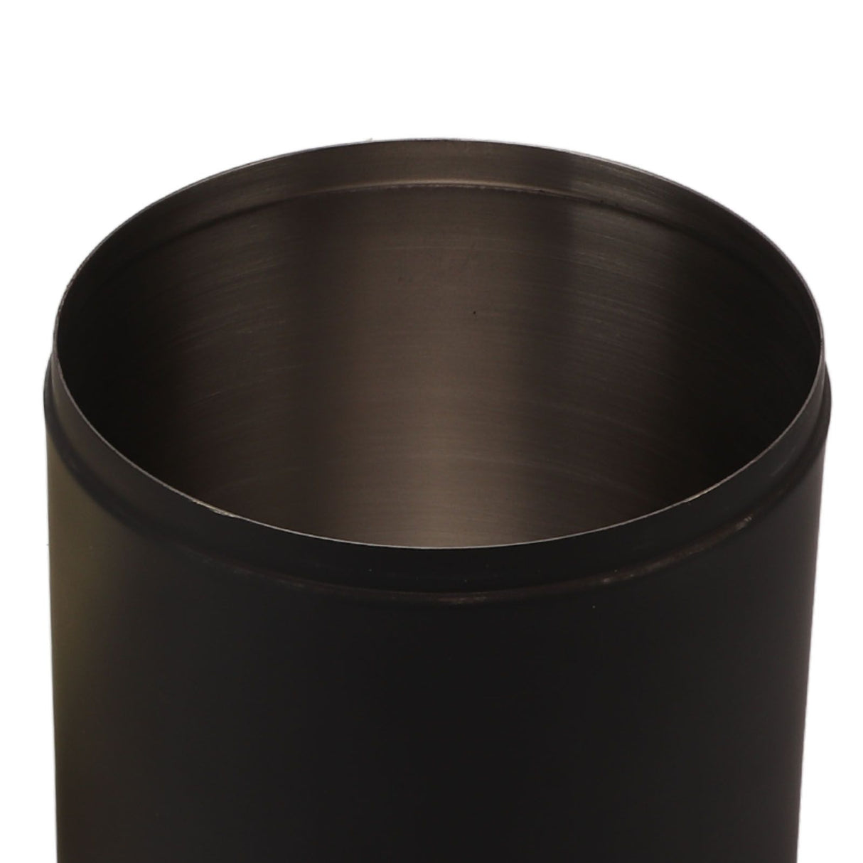 Desktop Trash Can Stainless Steel Household Mini Trash Basket Clamshell Paper Basket with Gold Lid