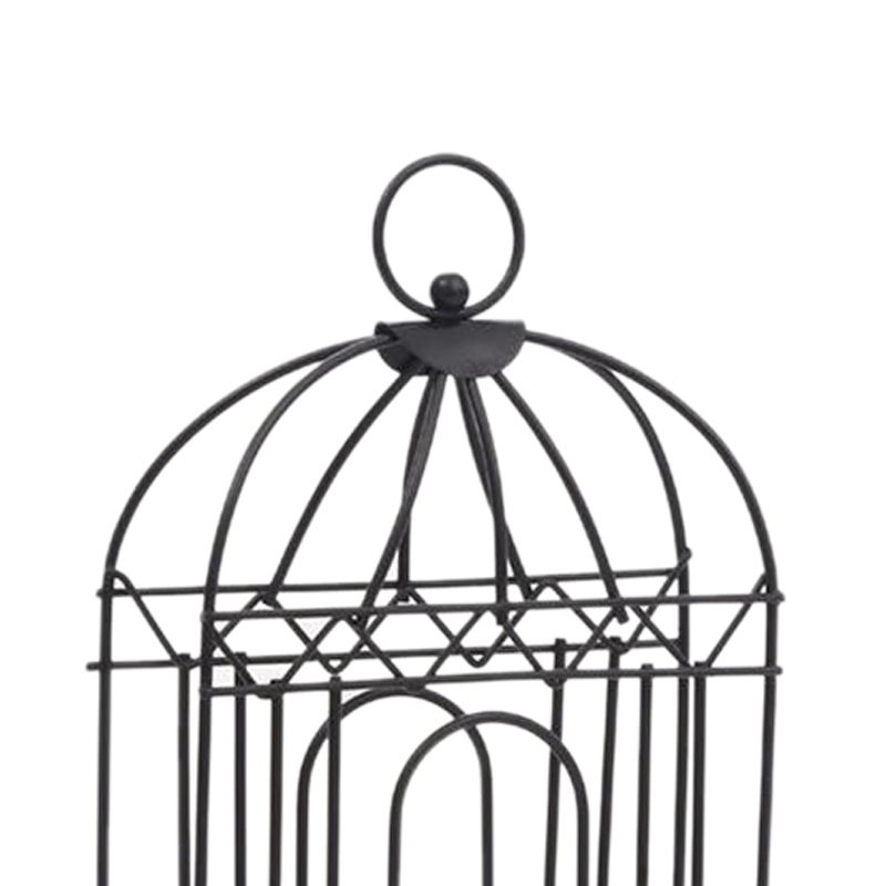 Metal Incense Repellent Holder Suspendable Modern Iron Safe Sandalwood Holder Rack for Home Bedroom Living Room Black
