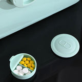 Medicine Storage Box Plastic Multi Layer Large Capacity Medicine Cabinet for Household Green(medium)