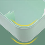 Medicine Storage Box Plastic Multi Layer Large Capacity Medicine Cabinet for Household Green(medium) - 45-Degree Angle