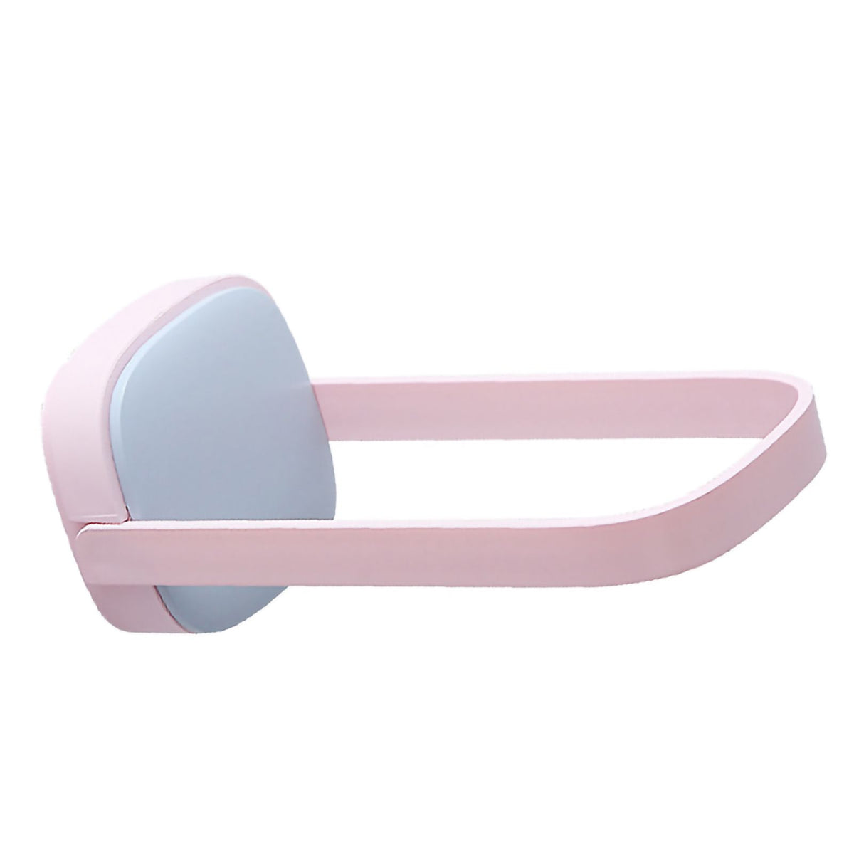 U Shape Hanger Holder Rack Rounded Corner Foldable Wall Mounted Hanger Rack For Bathroom Balcony Blue Pink