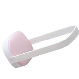 U Shape Hanger Holder Rack Rounded Corner Foldable Wall Mounted Hanger Rack For Bathroom Balcony Pink White