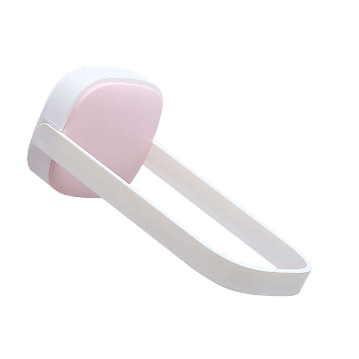 U Shape Hanger Holder Rack Rounded Corner Foldable Wall Mounted Hanger Rack For Bathroom Balcony Pink White