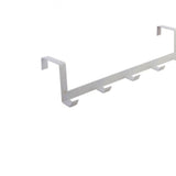 Door Hook Hanger Coat Rack Drill Free for Hanging Clothes Hat Bag Towel Bathroom Entryway White