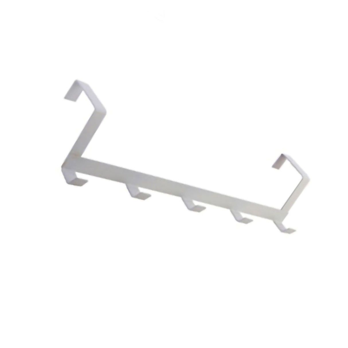 Door Hook Hanger Coat Rack Drill Free for Hanging Clothes Hat Bag Towel Bathroom Entryway White