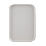 Kitchen Serving Tray Wheat Straw Rectangular Nordic Style Cupcake Fruit Snack Tea Tray for Home Office Restaurant Beige L (Approx. 38x27cm / 15.0x10.6in)
