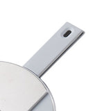 Multifunctional Vegetable Cutter Stainless Steel Household Manual Vegetable Chopper for Kitchen Round Galaxy Grey, (Send 6 Blades, Hand Protector, Storage Box)