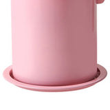 Oil Strainer Pot 1.4L Wood Grain Easy Operation No Rust Oil Storage Supplies Filter for Home Canteen Pink