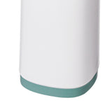 Toothpick Holder Automatic Push Multi Purpose Division Design Toothpick Container for Cotton Swab Dental Floss Green - Top-Down View