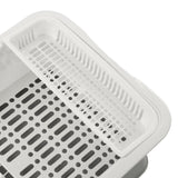 Dish Drainer Minimalist Dustproof Space Saving Dish Drying Bowl with Lid for Home Kitchen L - Extra Image