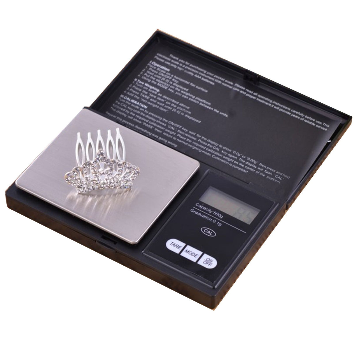 High Accuracy Balance Jewelry Weight Electronic Scales Food Steelyard with LCD Screen Display 200g/0.01g