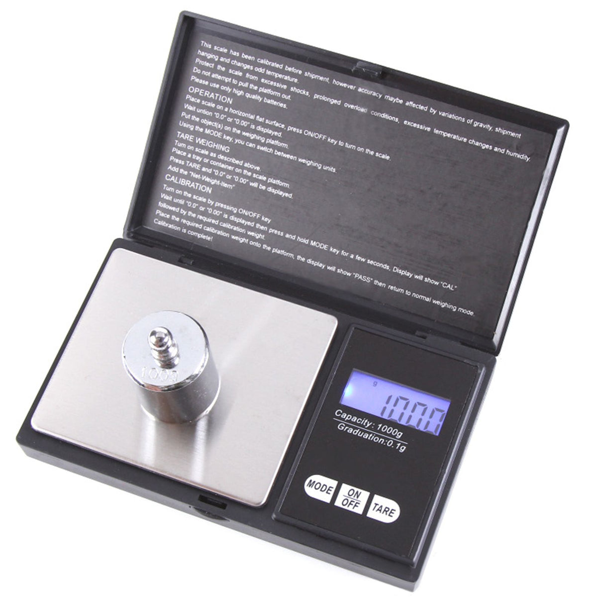 High Accuracy Balance Jewelry Weight Electronic Scales Food Steelyard with LCD Screen Display 200g/0.01g