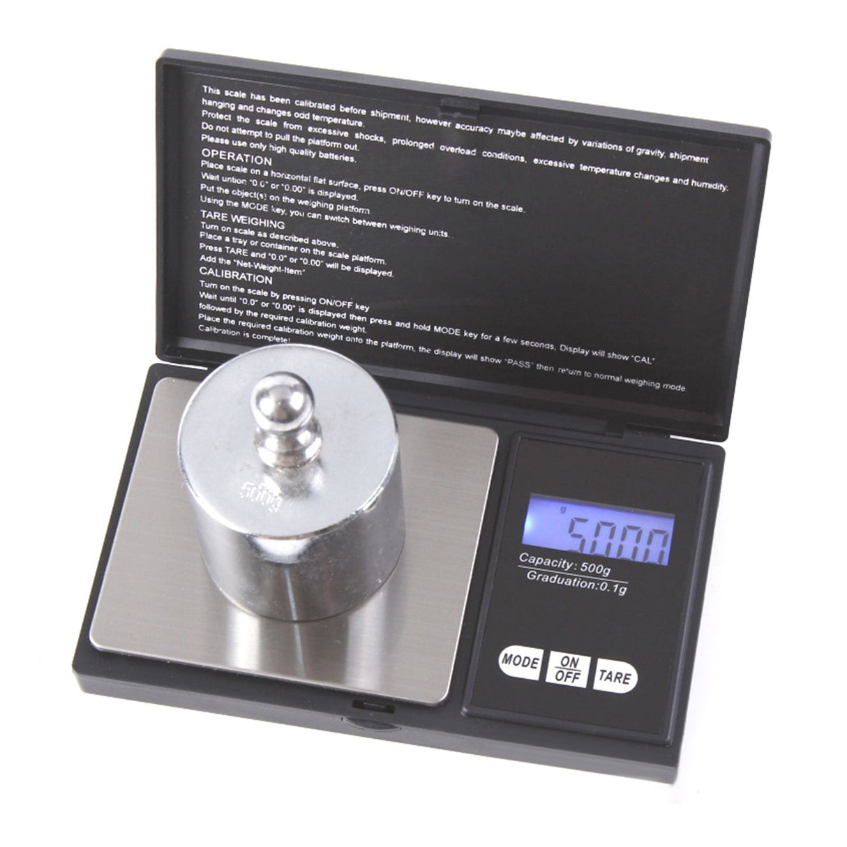 High Accuracy Balance Jewelry Weight Electronic Scales Food Steelyard with LCD Screen Display 200g/0.01g