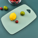3pcs Cutting Board Set Safe PP Easy Grip Handles Multifunction Kitchen Chopping Board for Home Type 2 Square - Side View