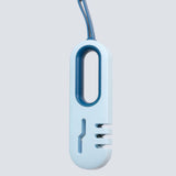 Kitchen Knife Sharpener Fine Scissor Sharpening Device Fast Portable Handheld Hanging Design Blue