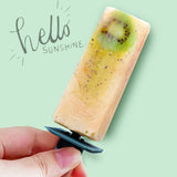 Popsicles Mold 6 Cavities Detachable Design Safe Healthy Material Durable PP Mini Popsicle Mold Blue - 45-Degree Angle