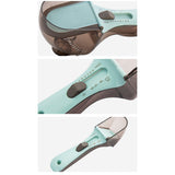 Measuring Spoon Heat Resistance Multi Level Adjustment Scale Plastic Measuring Spoon Set Kitchen Tools Boxed Set