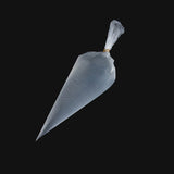 100Pcs Disposable Piping Bags Thickened Non Toxic Odorless Anti Slippery Plastic Cake Decorating Tool Middle Size 20x31x30cm - 45-Degree Angle