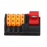 Beer Counter Wall Mounted Automatic Counting ABS Bottle Opener for Bars Father Gift - Front View