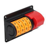 Beer Counter Wall Mounted Automatic Counting ABS Bottle Opener for Bars Father Gift - Low Angle