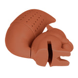 Food Grade Silicone Squirrel Shape Tea Strainer Cute Squirrel Shaped Tea Infuser Filter Coffee - Extra Image