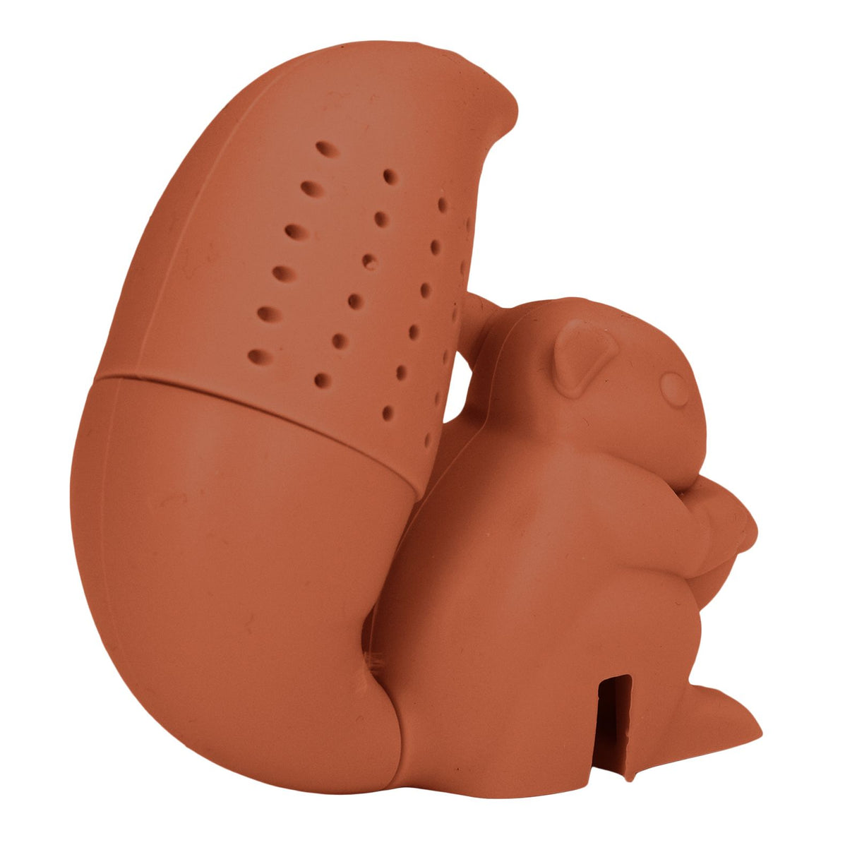 Food Grade Silicone Squirrel Shape Tea Strainer Cute Squirrel Shaped Tea Infuser Filter Coffee
