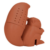 Food Grade Silicone Squirrel Shape Tea Strainer Cute Squirrel Shaped Tea Infuser Filter Coffee - Extra Image