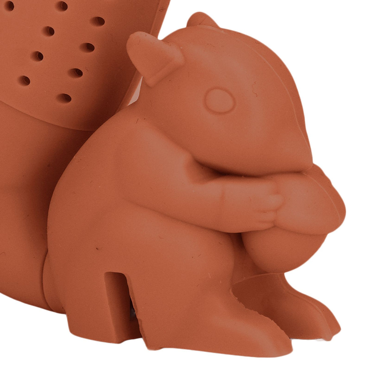 Food Grade Silicone Squirrel Shape Tea Strainer Cute Squirrel Shaped Tea Infuser Filter Coffee