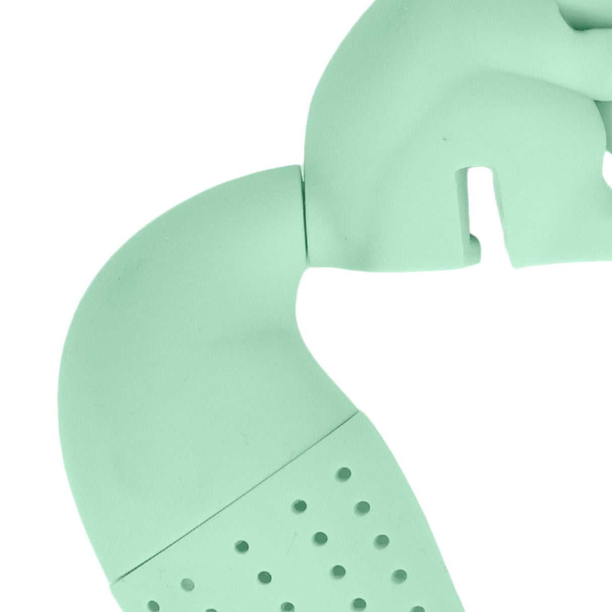 Food Grade Silicone Squirrel Shape Tea Strainer Cute Squirrel Shaped Tea Infuser Filter Green