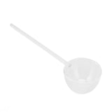 Glass Stirring Spoon High Temperature Resistance Simple 100ML Mixing Spoon Coffee Tea Spoon for Restaurants Home Transparent