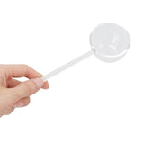 Glass Stirring Spoon High Temperature Resistance Simple 100ML Mixing Spoon Coffee Tea Spoon for Restaurants Home Transparent - Extra Image