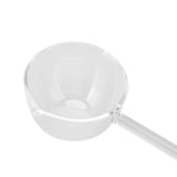 Glass Stirring Spoon High Temperature Resistance Simple 100ML Mixing Spoon Coffee Tea Spoon for Restaurants Home Transparent - Extra Image