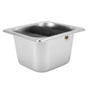 Stainless Steel Coffee Knock Box Coffee Grounds Container Box for Kitchen Canteen Western Restaurant Bar