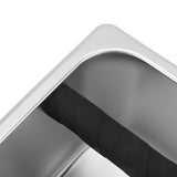 Stainless Steel Coffee Knock Box Coffee Grounds Container Box for Kitchen Canteen Western Restaurant Bar