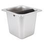 Stainless Steel Coffee Knocking Grounds Box with Rubber Rod Embeddable Coffee Dump Bin for Home Restaurant