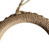 Insulated Coaster Ring Heat Resistance Linen Weaving Insulation Pad for Hot Pot Cup L