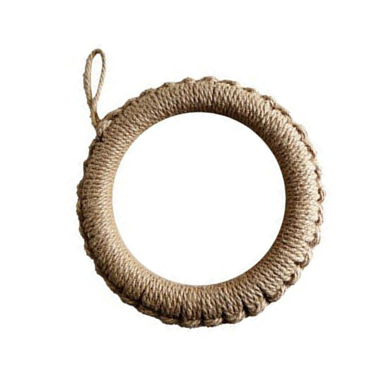 Insulated Coaster Ring Heat Resistance Linen Weaving Insulation Pad for Hot Pot Cup L