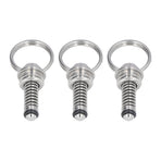 3PCS Beer Keg Relief Valve Replacement 304 Stainless Steel Keg Lid Pressure Release Valve