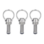3PCS Beer Keg Relief Valve Replacement 304 Stainless Steel Keg Lid Pressure Release Valve