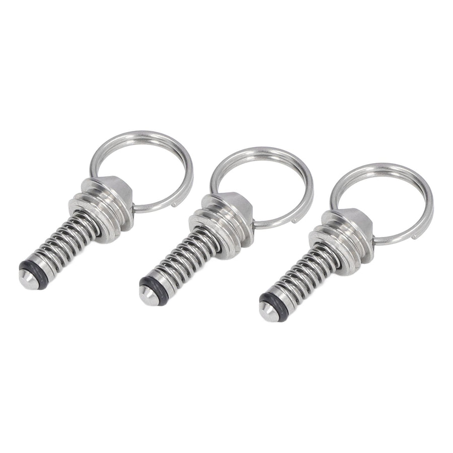 3PCS Beer Keg Relief Valve Replacement 304 Stainless Steel Keg Lid Pressure Release Valve