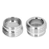2 Sets Faucet Adapter Straight Thread 15/16in Male 27/32in Female to 17/16in Garden Hose