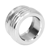 2 Sets Faucet Adapter Straight Thread 15/16in Male 27/32in Female to 17/16in Garden Hose - Extra Image