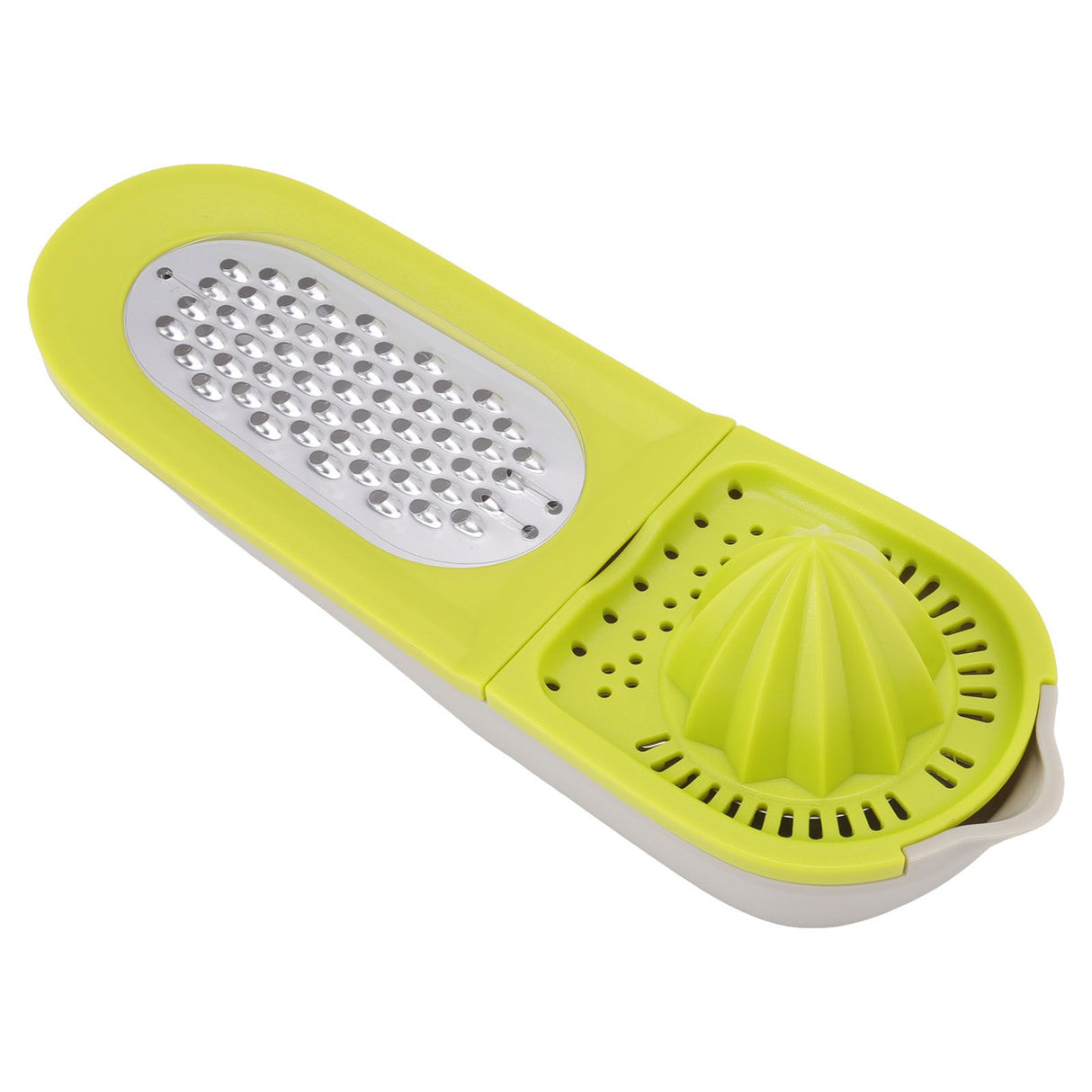 Vegetable Chopper Olive Green Multifunctional Grater Juicer Container 3 in 1 Vegetable Cutter Kitchen Tool