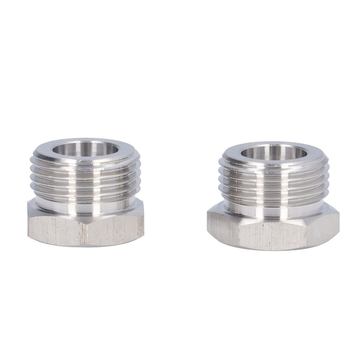 2Pcs Cola Barrel Adapter Distributor Connector Male Thread G5/8 Female Thread 1/4MFL