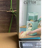 Vegetable Cutter Vegetable Chopper Food Dicer Hand Operated Multi Function for Home Kitchen Slice Shred Mash