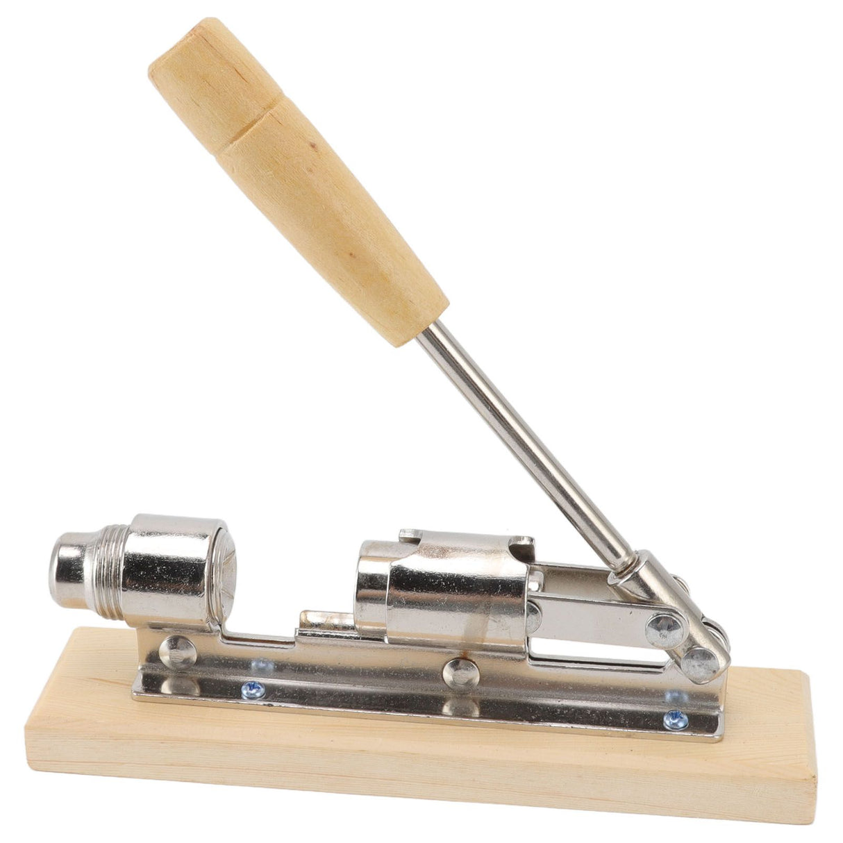 Desktop Mechanical Nut Cracker Tool Metal Walnut Pecan Opener Clip with Handle Lever Type