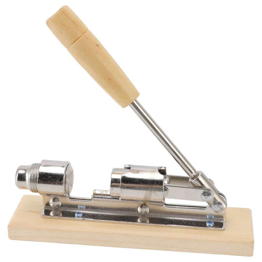 Desktop Mechanical Nut Cracker Tool Metal Walnut Pecan Opener Clip with Handle Lever Type