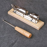 Desktop Mechanical Nut Cracker Tool Metal Walnut Pecan Opener Clip with Handle Lever Type